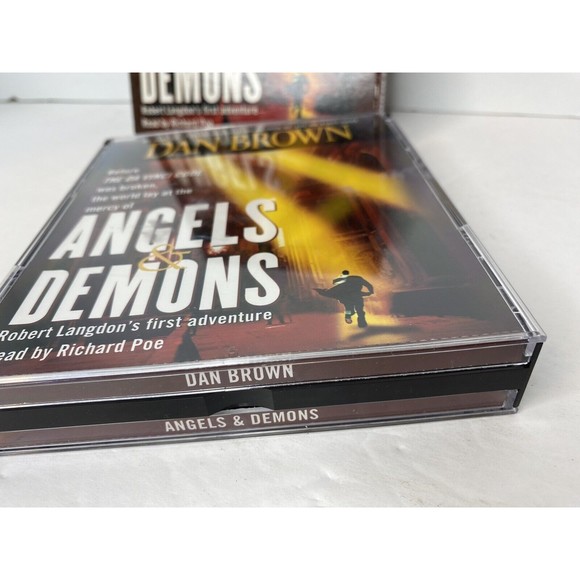 Angels and Demons by Dan Brown (DaVinci Code author) CD audiobook - Picture 8 of 14